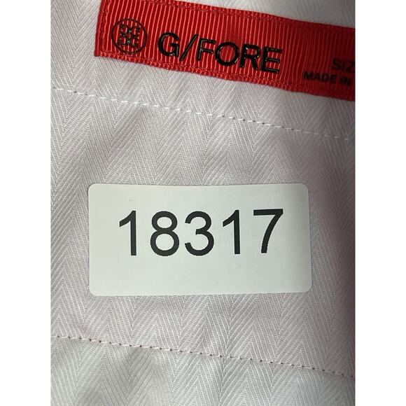 G Fore Pants Mens 36x32 Fascia Pink Golf Performance Stretch High Rise Preppy - Picture 15 of 15